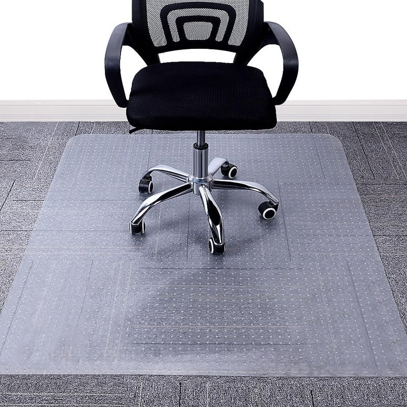 AiBOB Chair Mat for Low Pile Carpet Floors, Flat Without Curling, 36 X 48 in, Office Carpeted Floor Mats for Computer Chairs Desk - Image 1